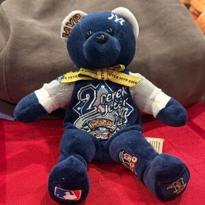 NY YANKEES Beanie Baby, Derek Jeter MVP Special Edition